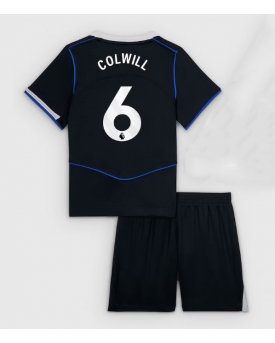 Billige Fotballdrakt Chelsea Levi Colwill #6 Replika Tredjedraktsett Barn 2025-26 Kortermet (med bukser)